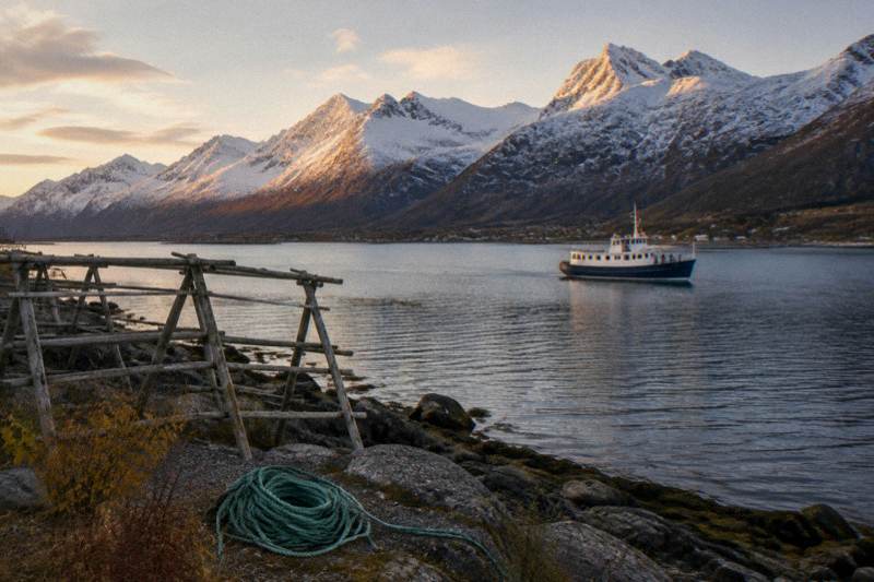 Tromsø: Arctic Fjord Cruise & Fishing Experience
